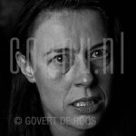 21-01-2005 Adelheid Roosen at studio in Amsterdam on behalf of Schreeuwen project.

[keywords]Black and White Image, Headshot[/keywords]